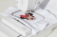 Click to Enlarge - M280D: Embroidery Area