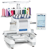 Click to Enlarge - Brother PR1055X 10-Needle Embroidery Machine