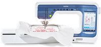 Click to Enlarge - Brother Innov-is V5LE Sewing, Quilting and Embroidery Machine