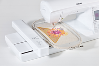 Click to Enlarge - NV880E: Embroidery Area