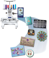 Click to Enlarge - Brother Multi-Needle Embroidery Machines