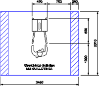 Click to Enlarge - Gabro 2M2/3M2 Guillotine CAD Drawing