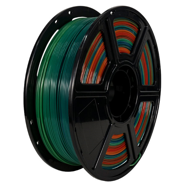 3D Printer Filament Color Changeable PLA Burnt Titanium Filament 1.75Mm,  Differe