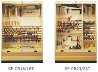 Click to Enlarge - Lervad Tool Cabinet - Fitted Interior