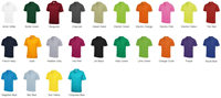 Click to Enlarge - Adult Polo Shirts