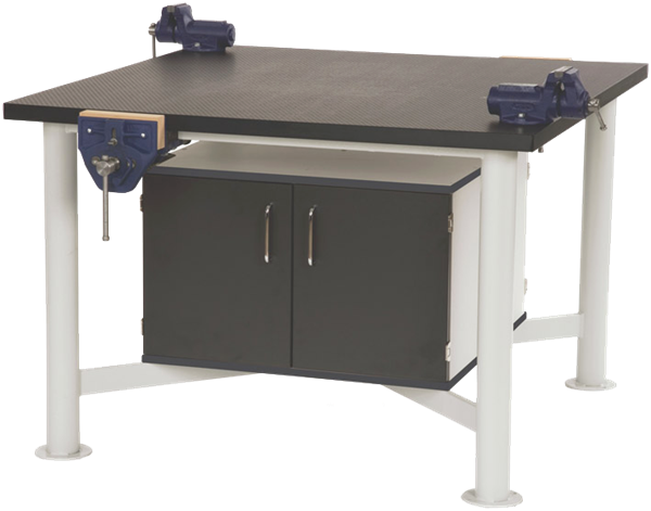 Workbench shown with Optional Legroom Undercupboard