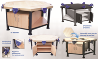 Click to Enlarge - Premium Quality Hexagonal Workbenches