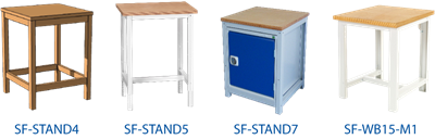 Machine Stands / with Optional Cupboard