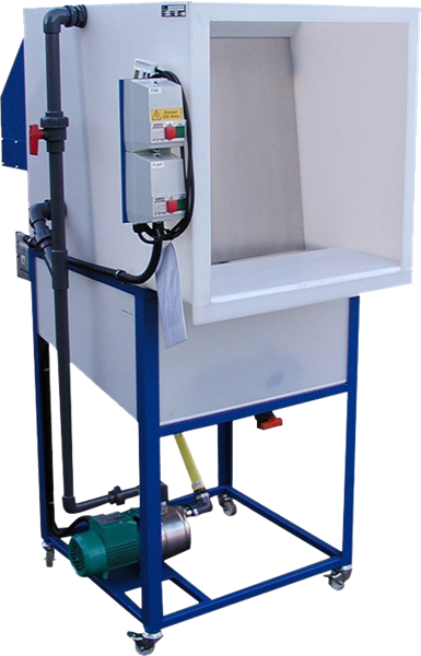 Wetback Spraybooth with Stand