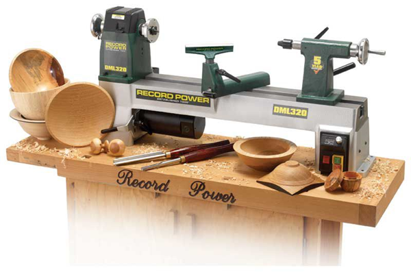 DML320 Wood Lathe(Tools, Accessories, Materials & Bench Not Included)