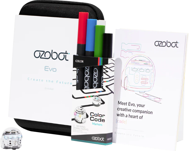 Ozobots - Coding Bots - STEM Engineering Challenges, Pack of 5