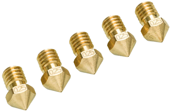 Nozzles 0.25mm for Ultimaker 2+