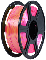 Click to Enlarge - Dual Silk PLA Filament - Pink and Yellow