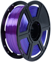 Click to Enlarge - Dual Silk PLA Filament - Blue and Rose
