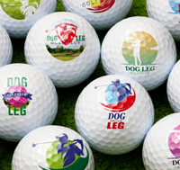 Click to Enlarge - Golf Balls - Distance printing mode lets users print directly onto spherical items like golf balls with ease and produces crisp and vibrant print results.