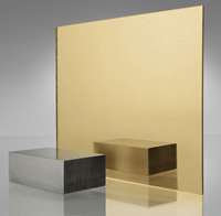Click to Enlarge - Gold Mirrored Acrylic