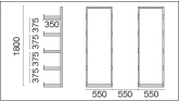 Click to Enlarge - Horizontal Storage Racks Drawing