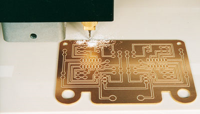 PCB on Machine