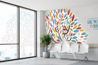 Click to Enlarge - Roland CAMM 1 GR2-Series Application: Window and wall graphics