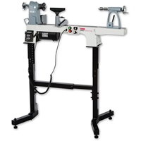 Click to Enlarge - AP350WL Wood Lathe with Stand and Bed Extension